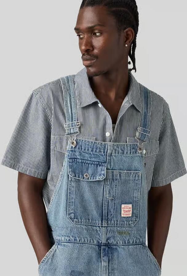 Levi's Loose fit tuinbroek van puur katoen model 'DIVING DUC'