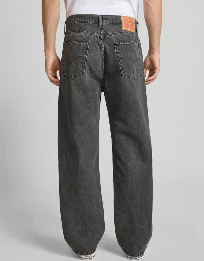 Levis LEVI'S 565 Relaxed Straight Leg Jeans Zwart- Heren Zwart - Foto 3