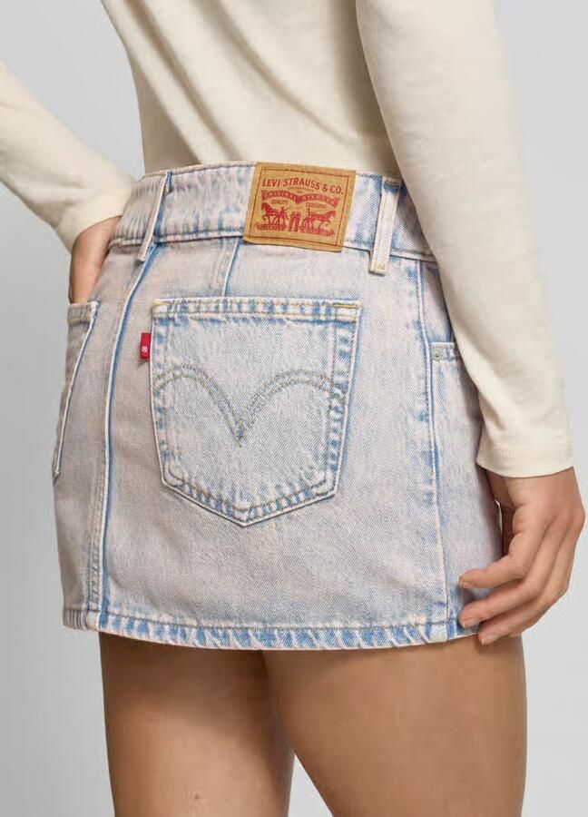 Levis LEVI'S Superlow Skirt Blauw- Dames Blauw