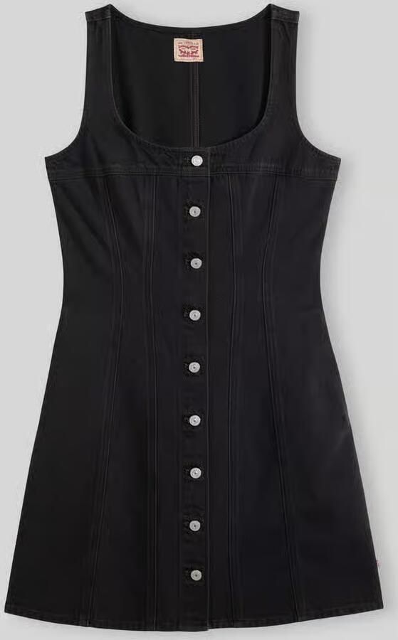 Levi's Mini-vrijetijdsjurk van puur katoen met knoopsluiting - Foto 2