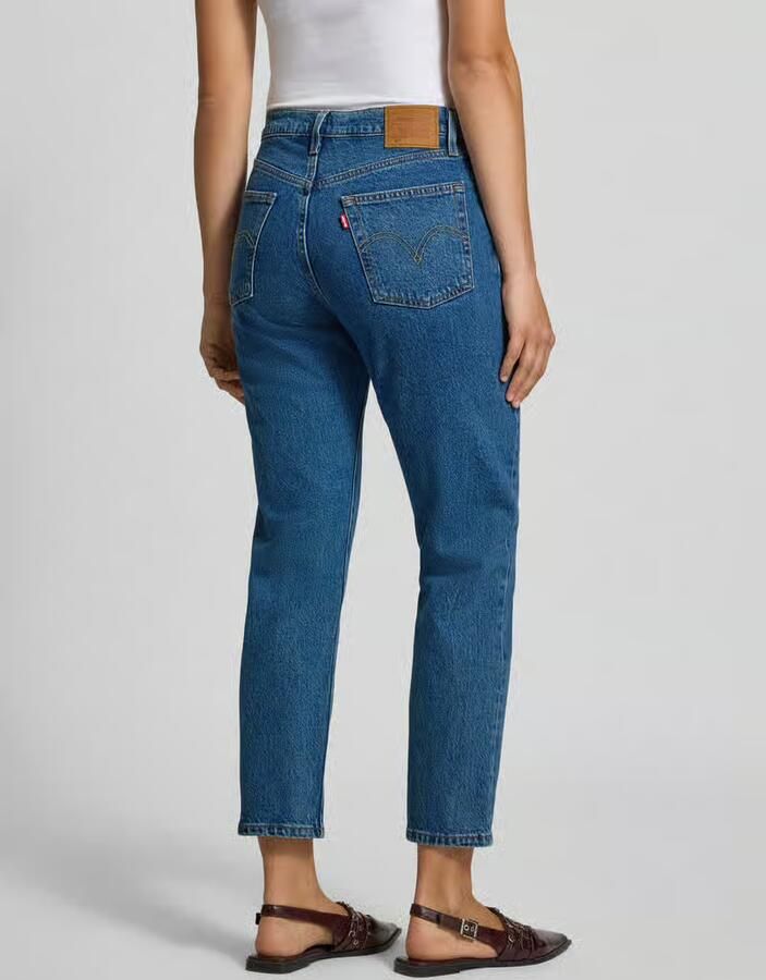 Levi's mom fit jeans van katoenmix model '501 '
