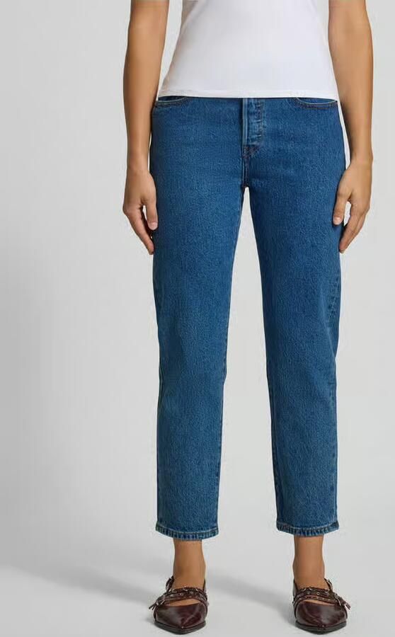 Levi's mom fit jeans van katoenmix model '501 ' - Foto 3