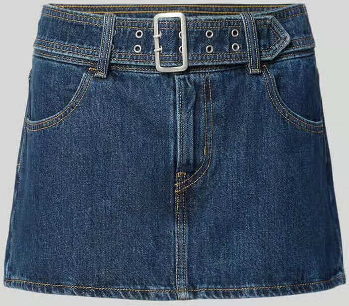 Levi's Nauwsluitende jeansrok van puur katoen