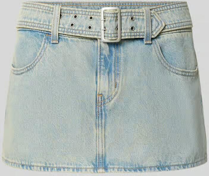 Levi's Nauwsluitende jeansrok van puur katoen