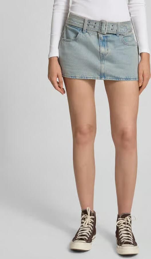 Levi's Nauwsluitende jeansrok van puur katoen - Foto 3