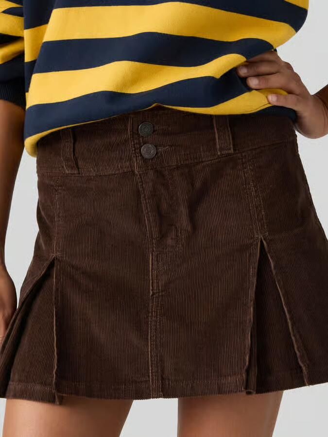 Levi's Nauwsluitende minirok van puur katoen
