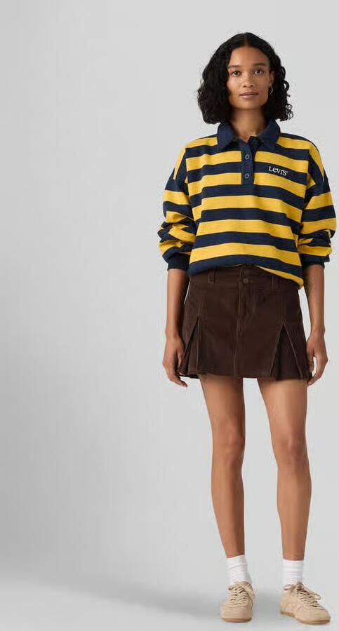 Levi's Nauwsluitende minirok van puur katoen - Foto 3