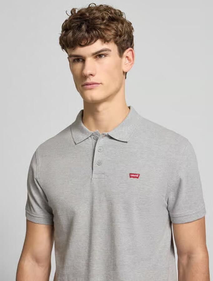 Levi's Poloshirt LE NEW LEVIS HM POLO met klein batwing-logo