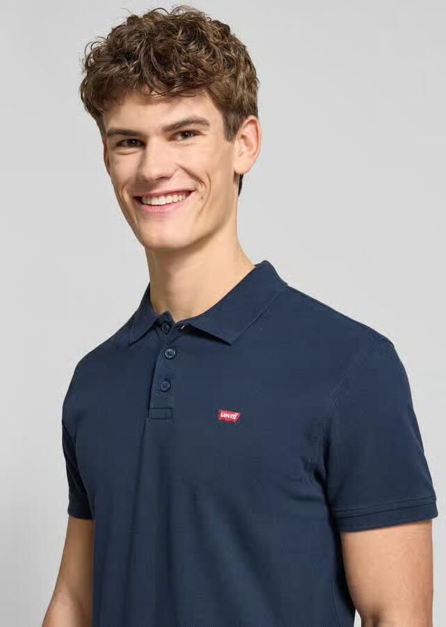 Levi's Poloshirt LE NEW LEVIS HM POLO met klein batwing-logo - Foto 3