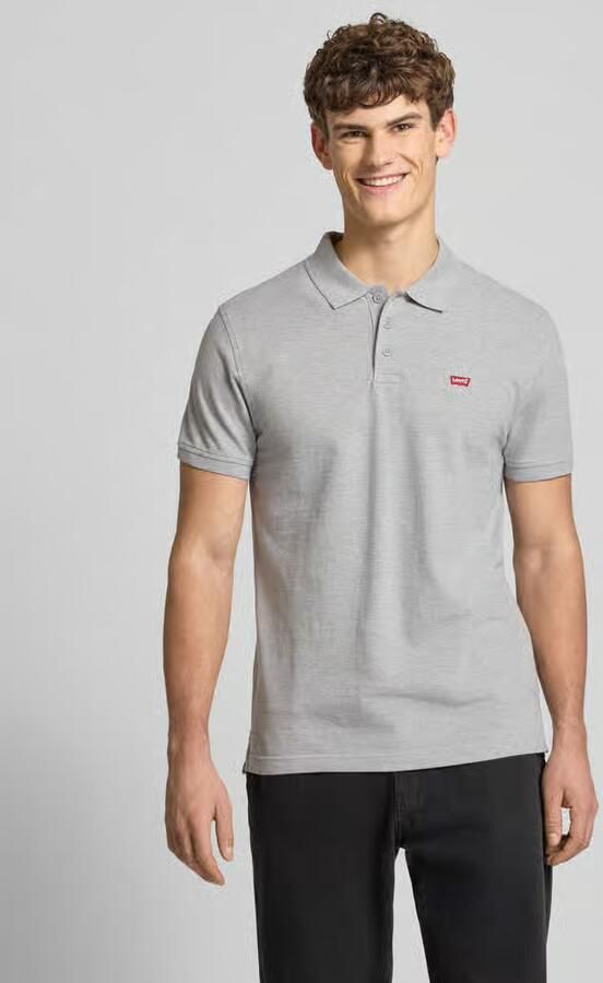 Levi's Poloshirt LE NEW LEVIS HM POLO met klein batwing-logo - Foto 4