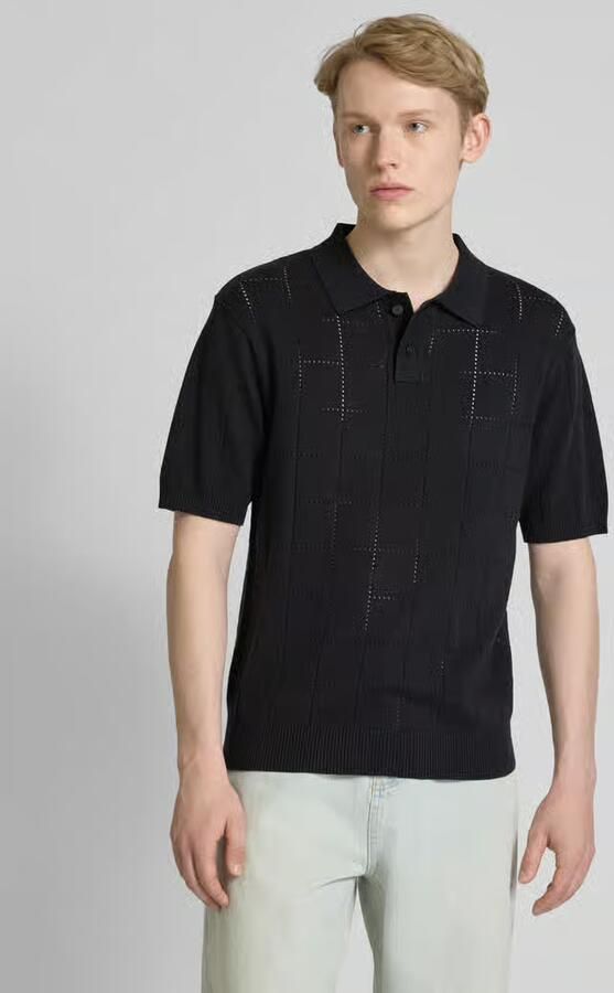 Levi's Poloshirt met ribboorden - Foto 2