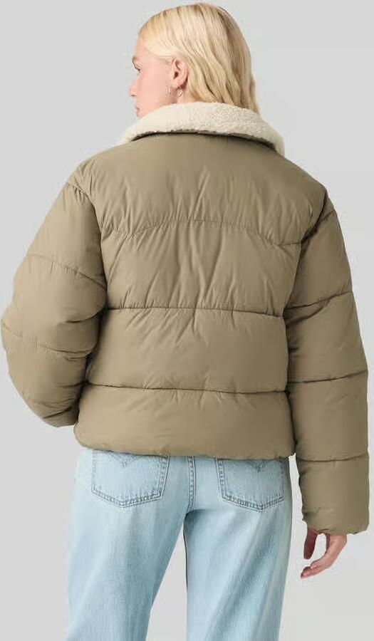 Levi's Pufferjack met sherpa kraag 'PALMER' - Foto 3