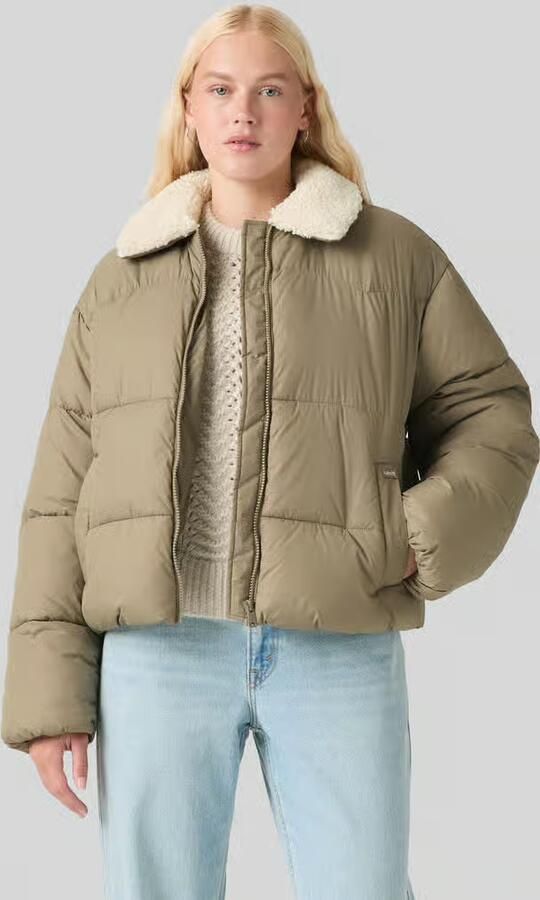 Levi's Pufferjack met sherpa kraag 'PALMER' - Foto 2