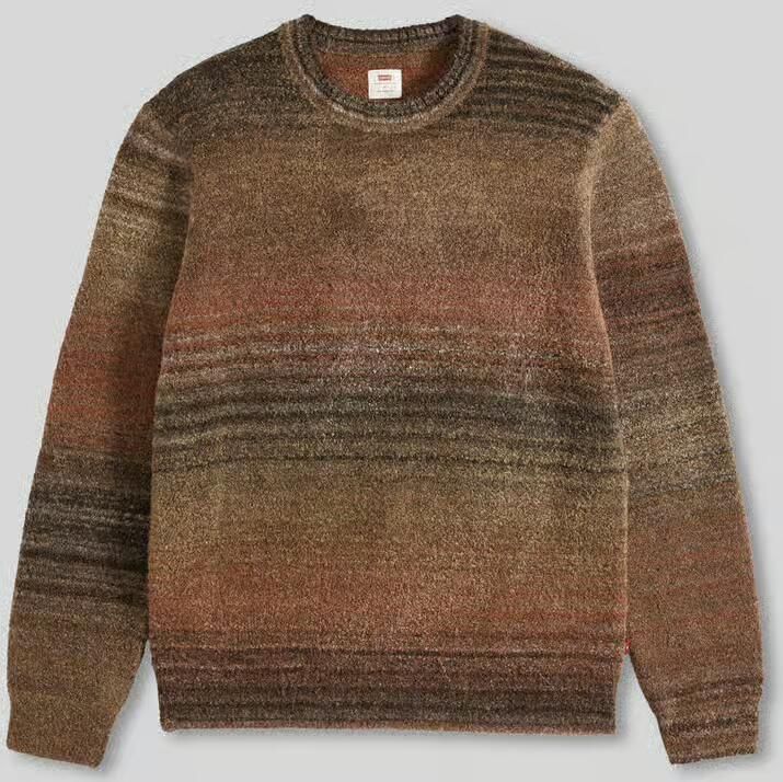 Levi's Pullover met zachte bouclé-structuur van pure katoen