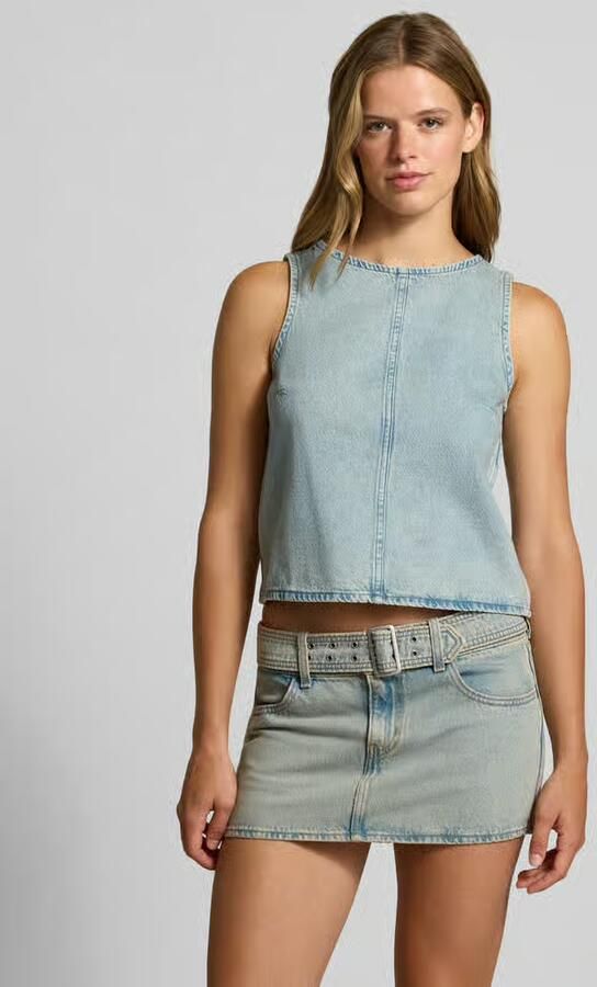 Levi's Regular fit blousetop van zuivere katoen model 'DENIM SHELL' - Foto 2