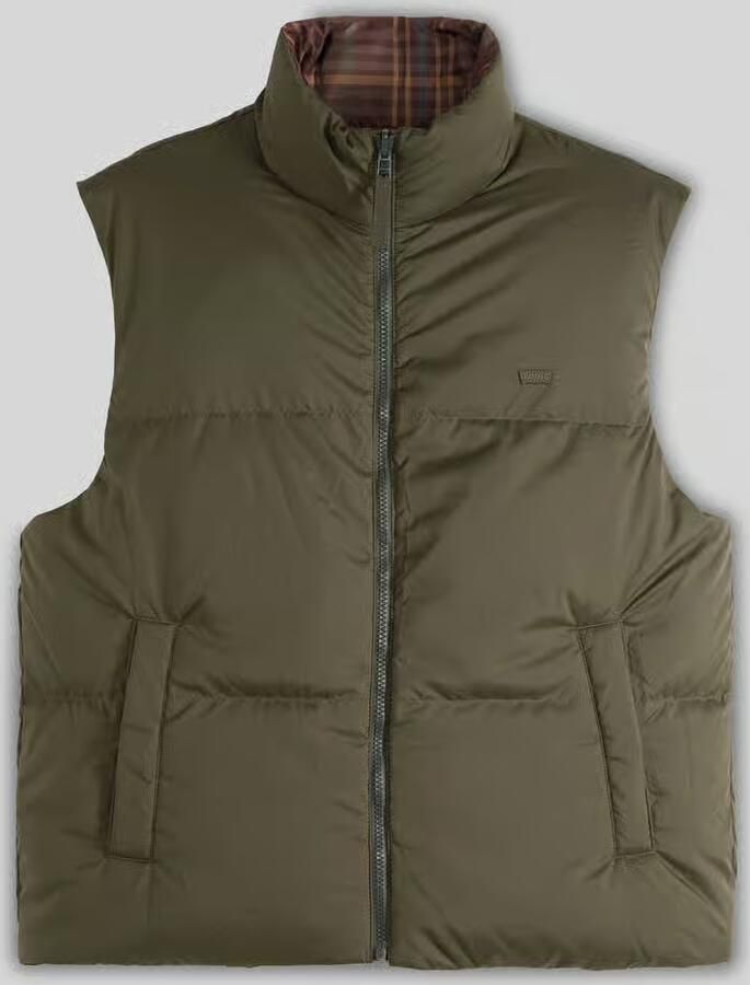 Levi's Regular fit bodywarmer met aan twee kanten draagbaar