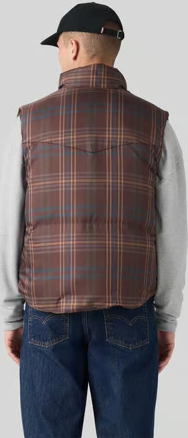 Levi's Regular fit bodywarmer met aan twee kanten draagbaar - Foto 3