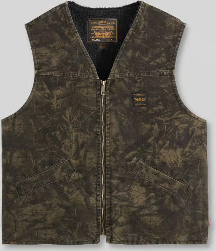 Levi's Regular fit bodywarmer van puur katoen model 'SARATOGA'