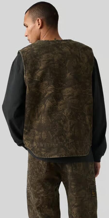 Levi's Regular fit bodywarmer van puur katoen model 'SARATOGA' - Foto 3