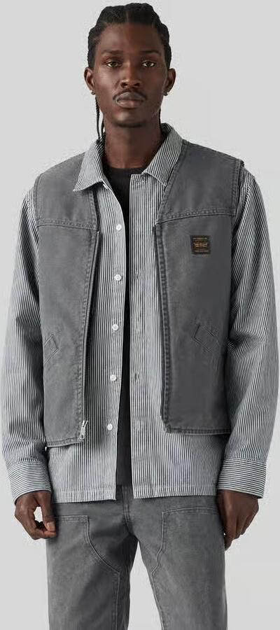 Levi's Regular fit bodywarmer van zuivere katoen model 'SARATOGA' - Foto 3