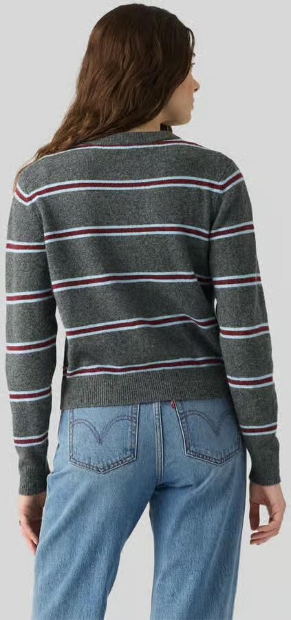 Levi's Sweater Levis Claire Ls Cardigan Devin Stripe Heather - Foto 2
