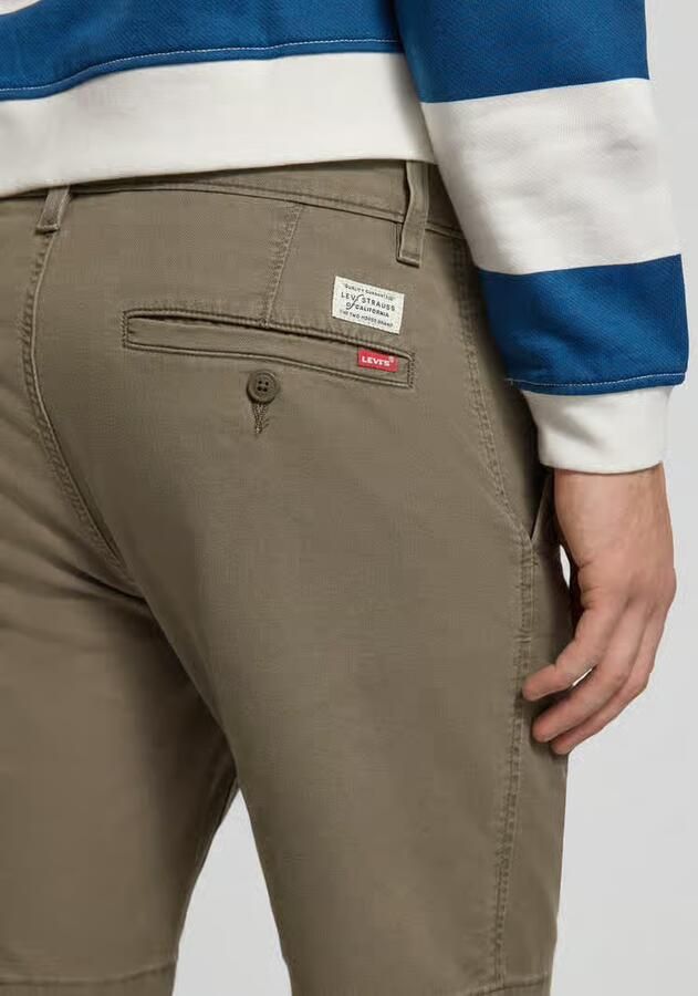 Levi's regular fit chino shorts van een katoenmix met linnen aandeel - Foto 2