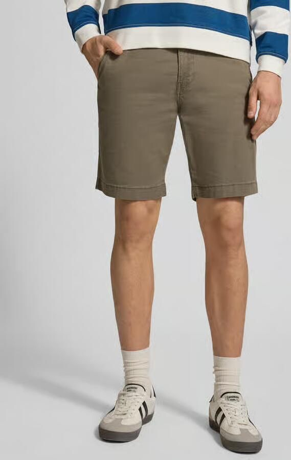 Levi's regular fit chino shorts van een katoenmix met linnen aandeel - Foto 4