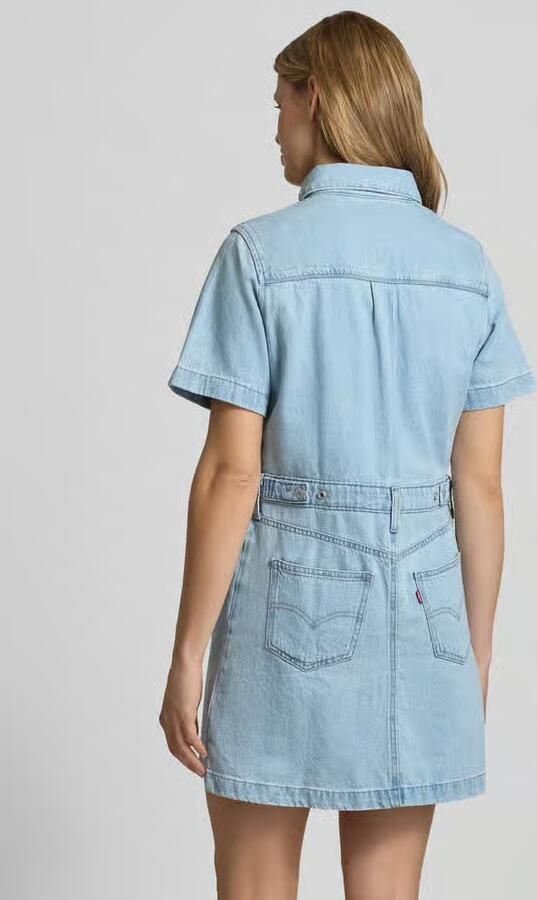 Levi's Regular fit denimjurk van puur katoen - Foto 7