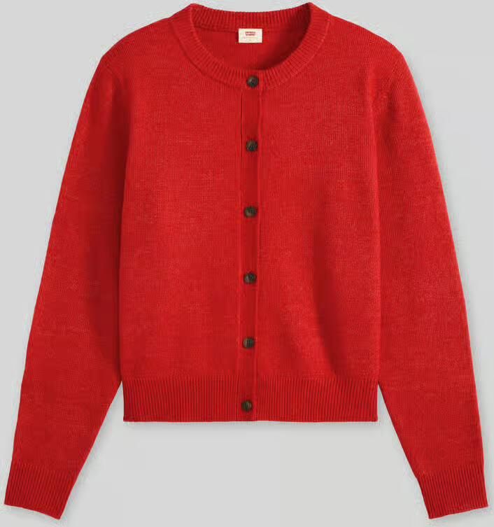 Levi's Regular fit gebreid jack met wol model 'CLAIRE'