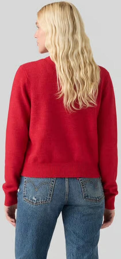 Levi's Regular fit gebreid jack met wol model 'CLAIRE' - Foto 3