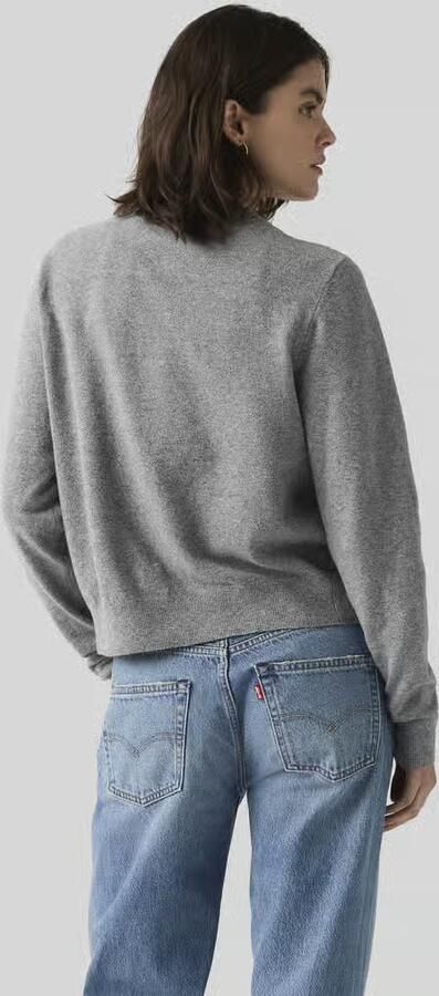 Levi's regular fit gebreid jack van katoenmix - Foto 8