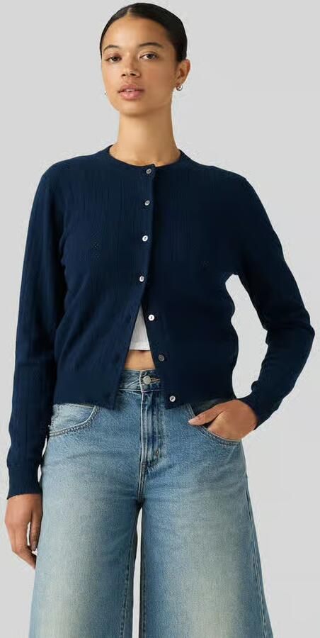 Levi's Regular fit gebreid jack van katoenmix - Foto 2
