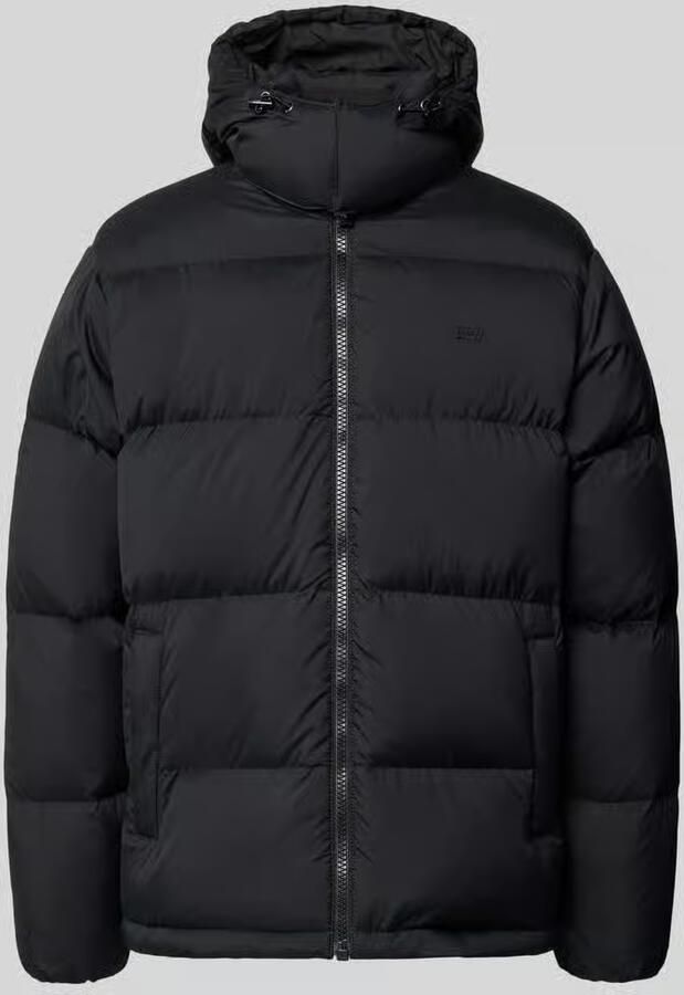 Levi's Regular fit gewatteerd jack met labelpatch model 'ROCKWELL'