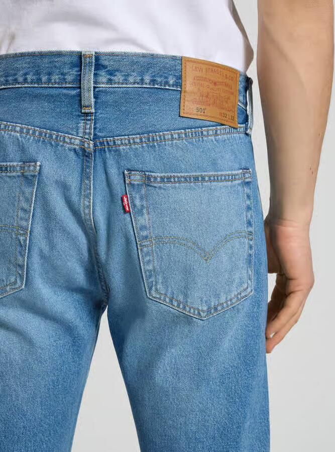 Levi's Regular fit jeans in 5-pocketmodel model '501 CHEMICALS' - Foto 5