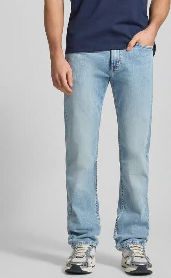 Levi's Regular fit jeans in used-look model '505 ' - Foto 8