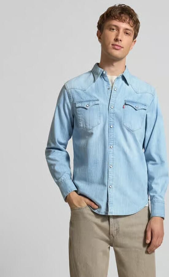Levi's Regular fit vrijetijdsoverhemd met klepzakken model 'BARSTOW' - Foto 17