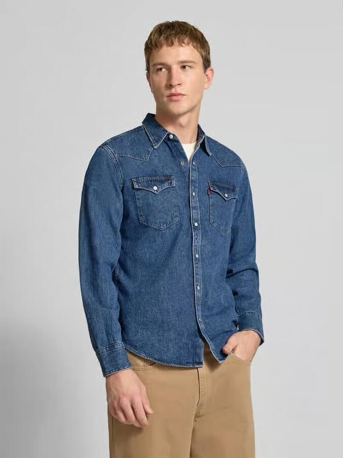 Levi's Regular fit jeansoverhemd van puur katoen model 'BARSTOW WESTERN' - Foto 4