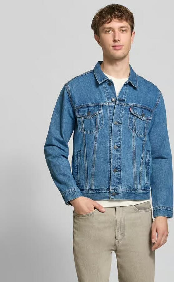 Levi's Blazer Levis 72334-0773 THE TRUCKER JACKET-WASHED AWAY T - Foto 7