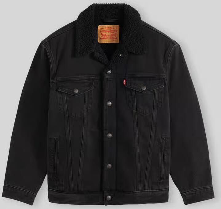 Levi's Regular fit jeansjack van puur katoen