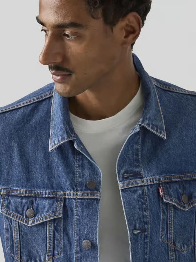 Levi's regular fit jeansjack van puur katoen model 'THE TRUCKER' - Foto 5