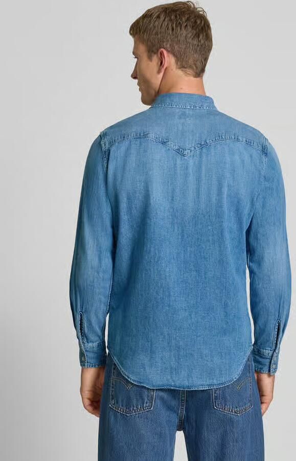 Levi's Regular fit jeansoverhemd met borstzakken en labeldetail - Foto 5