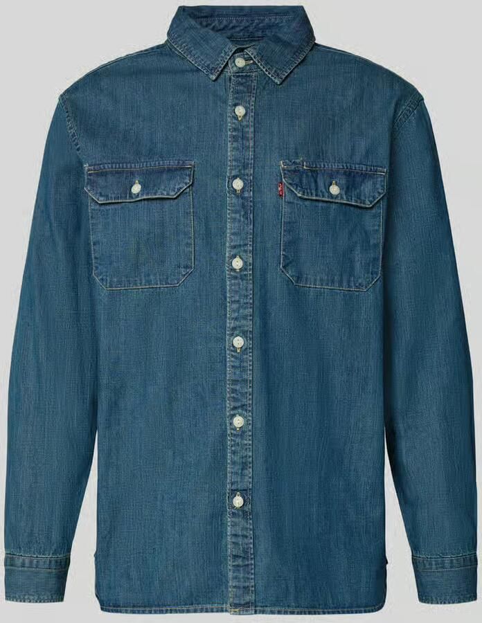 Levi's Regular fit jeansoverhemd met borstzakken model 'JACKSON WORKER'