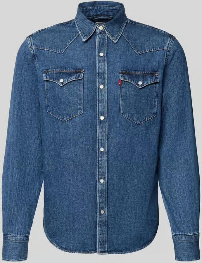 Levi's Regular fit jeansoverhemd van puur katoen model 'BARSTOW WESTERN'