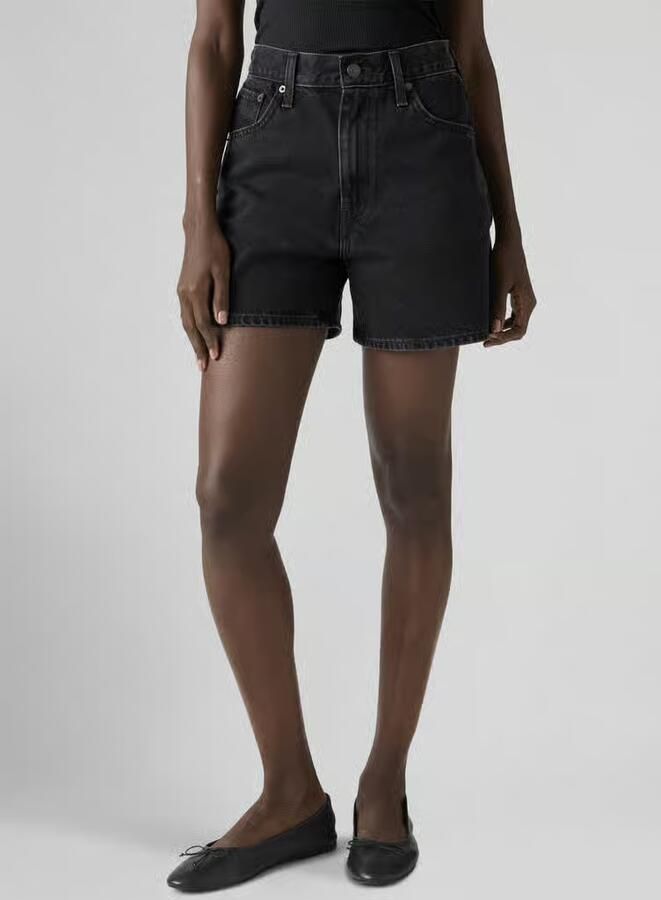 Levi's Wide leg korte jeans in 5-pocketmodel model 'CINCH'