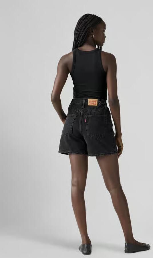 Levi's Wide leg korte jeans in 5-pocketmodel model 'CINCH'