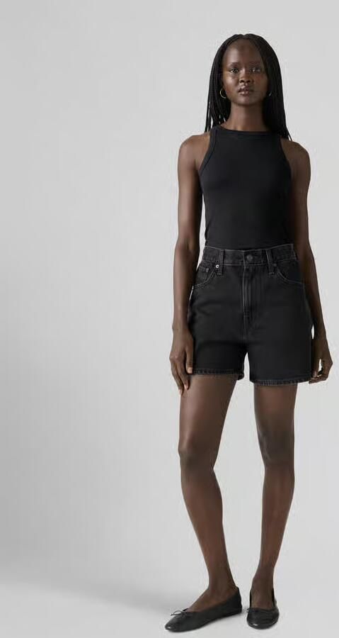 Levi's Wide leg korte jeans in 5-pocketmodel model 'CINCH' - Foto 4