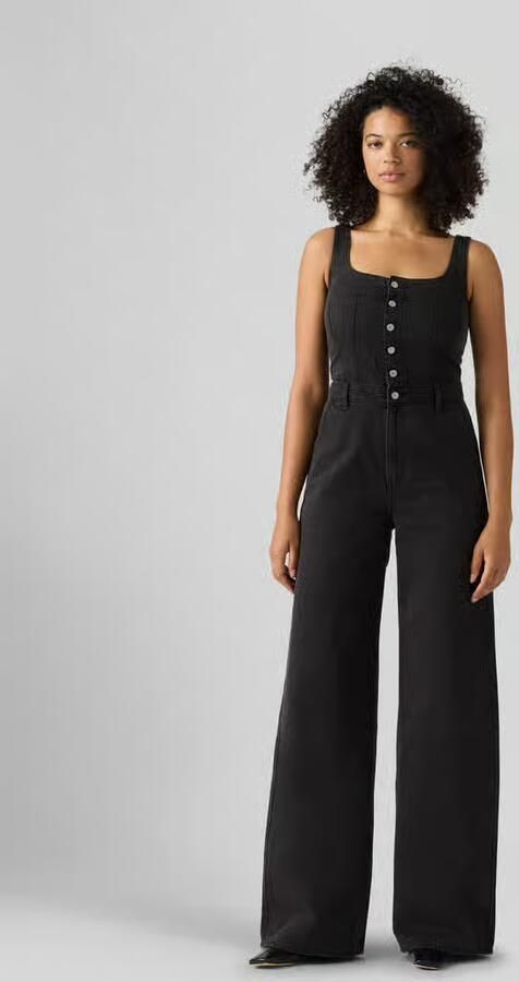 Levi's Regular fit jumpsuit van puur katoen model 'AUDRA SEAMED JUMPSUIT' - Foto 3