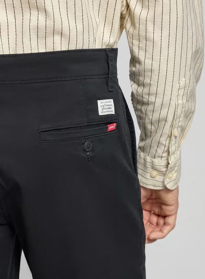 Levi's Regular fit korte chino met riemlussen model 'XX CHINO'' - Foto 2