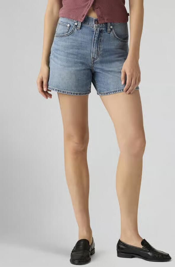 Levi's regular fit korte jeans met 5-pocketmodel