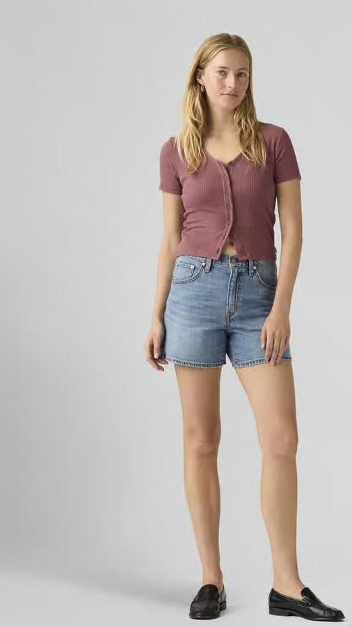Levi's regular fit korte jeans met 5-pocketmodel - Foto 4